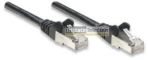 INTELLINET - Patch Cord Cat 6 50' Black