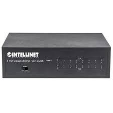 INTELLINET - 8-Port Gigabit Ethernet PoE+ Switch 60w