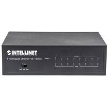 INTELLINET - 8-Port Gigabit Ethernet PoE+ Switch 60w