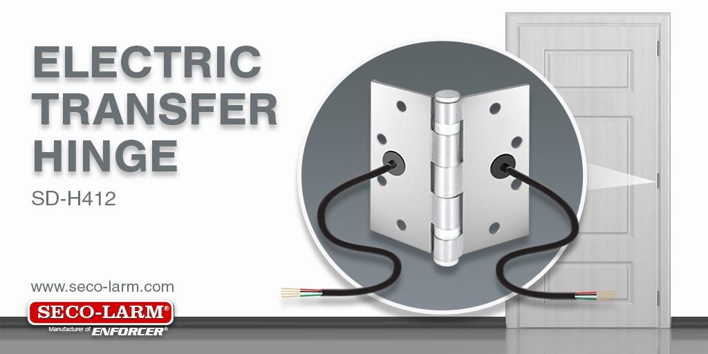 Seco Larm - Electric Transfer Hinge 4 conducter