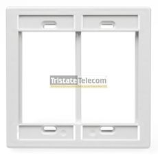 Leviton - W/PLT D/G BZ MOD MM WHT