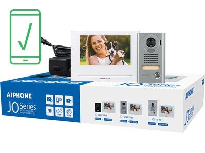 Aiphone - Intercom Video 7" 1X1 Kit Vandal Door Station With Wi-Fi App