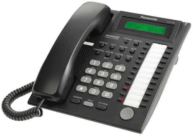 PANATEL - LCD Speaker Phone (Black)