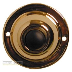 Lee Electric - Push Button Round Chrome 1 3/4"