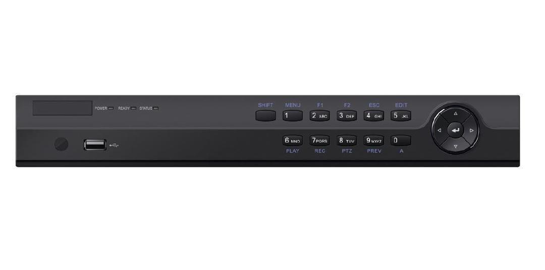 Hunt CCTV - NVR 16 Channel 16 PoE 1U 160Mbps 4K 2SATA Refurbished