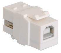 ICC - MODULE, USB, A TO B, FEMALE TO FEMALE,White