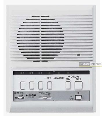 Aiphone - 3 Call Semi-Flush Master Station