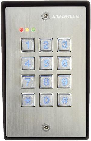 Seco Larm - Weather-Resistant Illuminated Keypad
