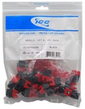 ICC - INSERT CAT 6 BLACK HD 25 PACK