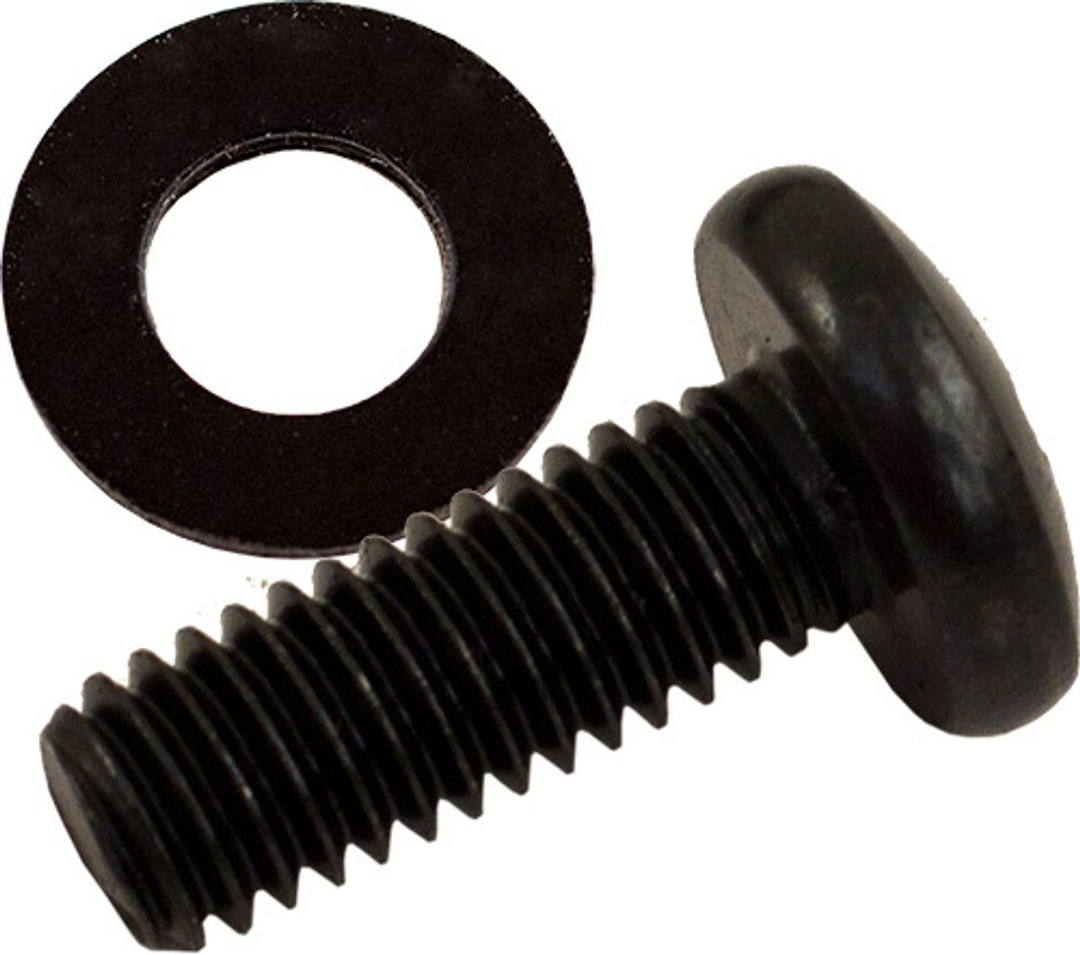LIONBEAM - Rack Screws 12-24 with Nylon Washers 50 PACK Jar