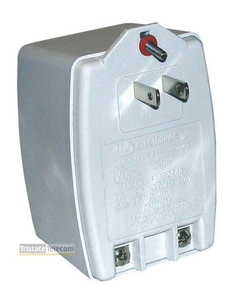MG Electronics - Power Supply 24VAC 40VA Plug In Type