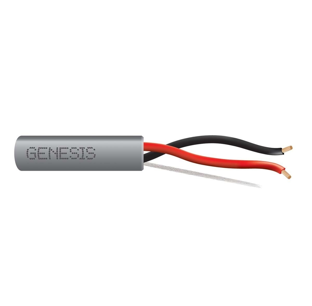 GENESIS CABLE - Cable 16/2 STR 1000' PB Gray