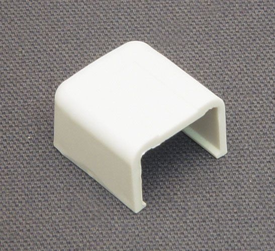ICC - END CAP, RACEWAY, 1 1/4" WHITE (10 PCS)