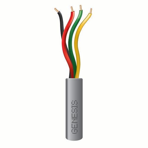 GENESIS CABLE - Cable 22/4 SOL 500' Gray CP CMR