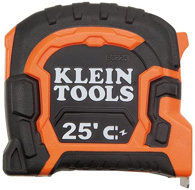 Klein Tools - Tape Measure 25' Rubber Grip