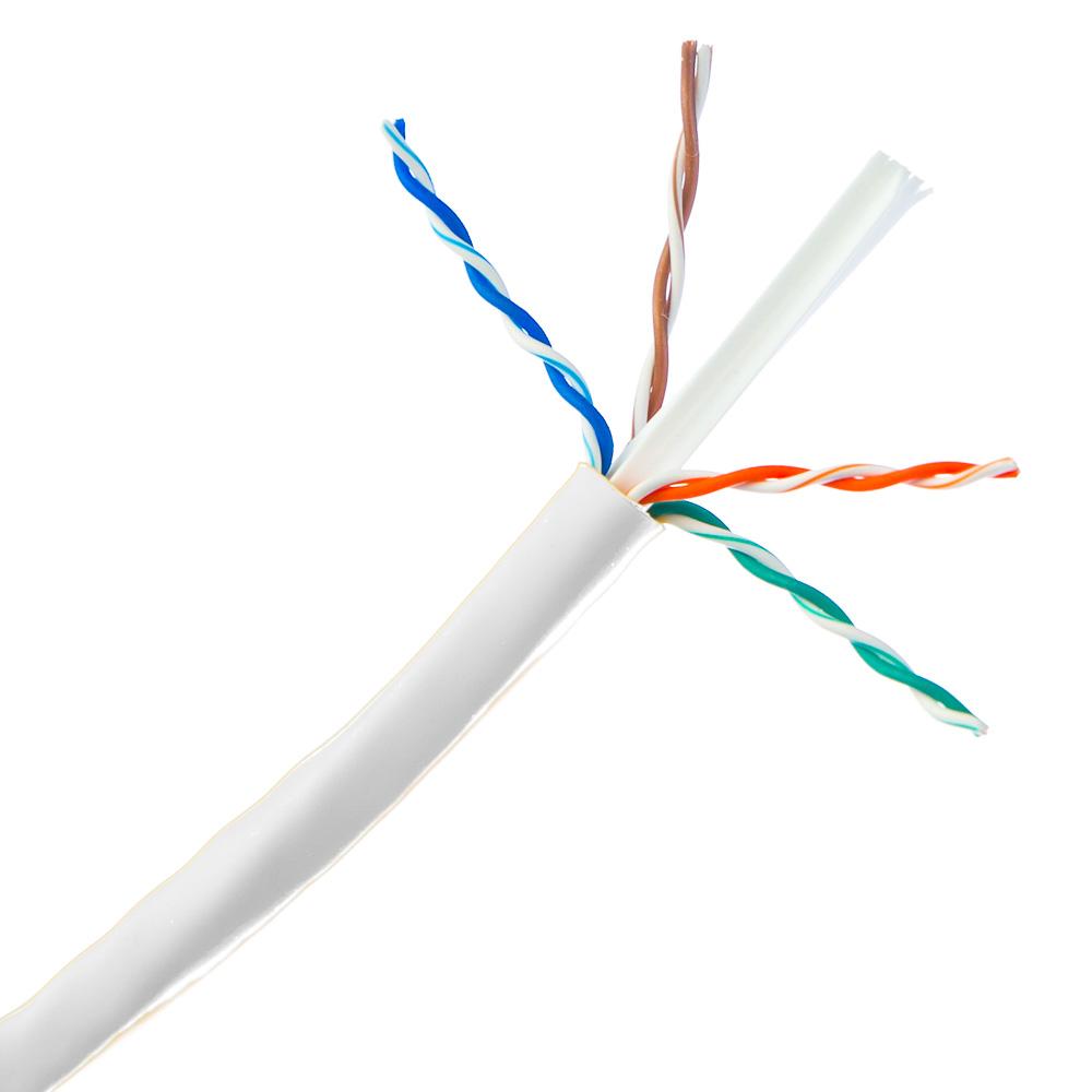 WAVENET - Cable Cat 6e 4 Pair 1000' PVC White