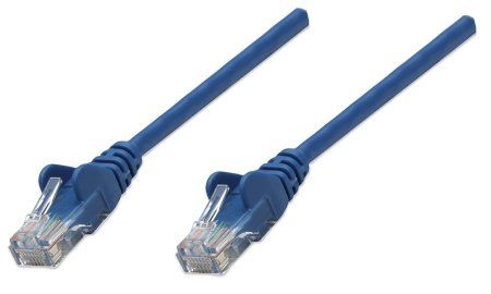INTELLINET - Patch Cord CAT 5e 2' Blue