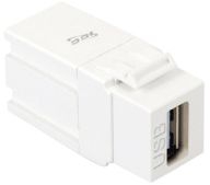 ICC - MODULE, USB,TYPE A, FEMALE TO FEMALE, WH