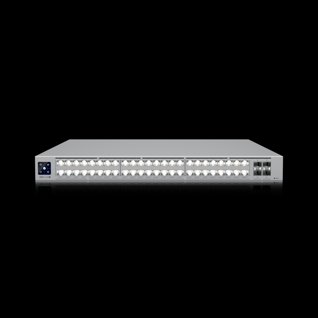 Ubiquiti - Professional-grade, 48-port Layer 3 EtherlightingT PoE+++ switch