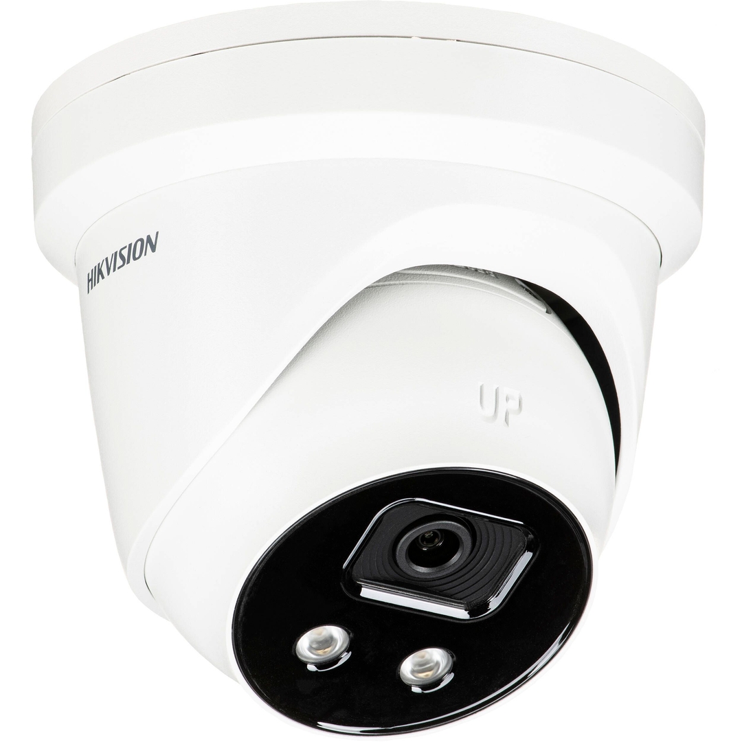 HIKVISION - Camera IP Turret 8MP 4MM IR H265+ AcuSense Technology
