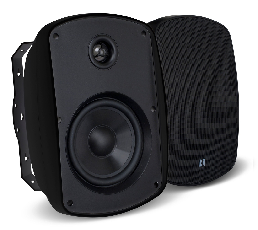 Russound - Speaker Outdoor 6.5 Stereo (Pair) Black 150 Watt Russound