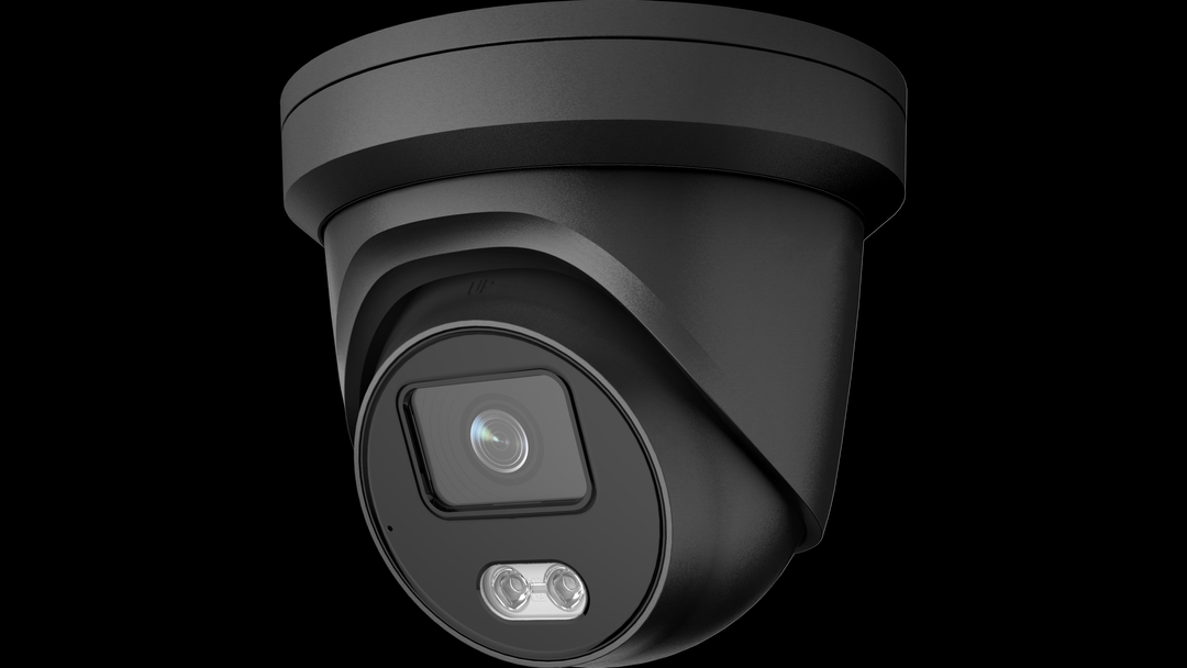 Camera Turret IP 4MP ColorVu 2.8MM IR BLACK
