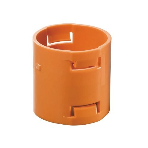 LIONBEAM - Coupler For Conduit Corrugated 1" Orange