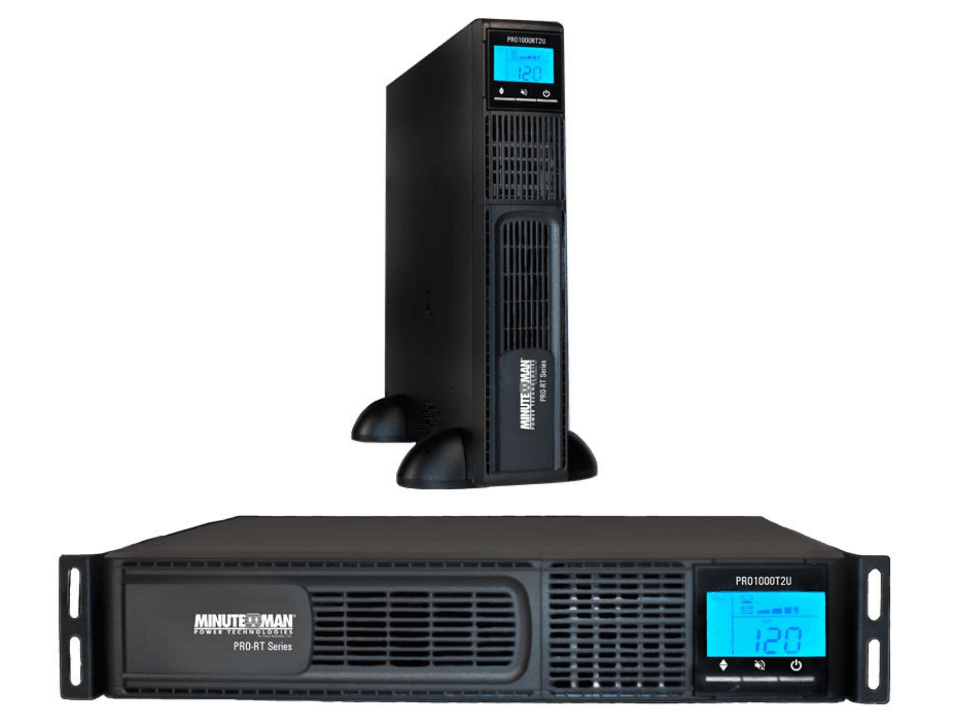 Minutemen - UPS 1500VA 1050W Rack/Tower 6 OUTLET