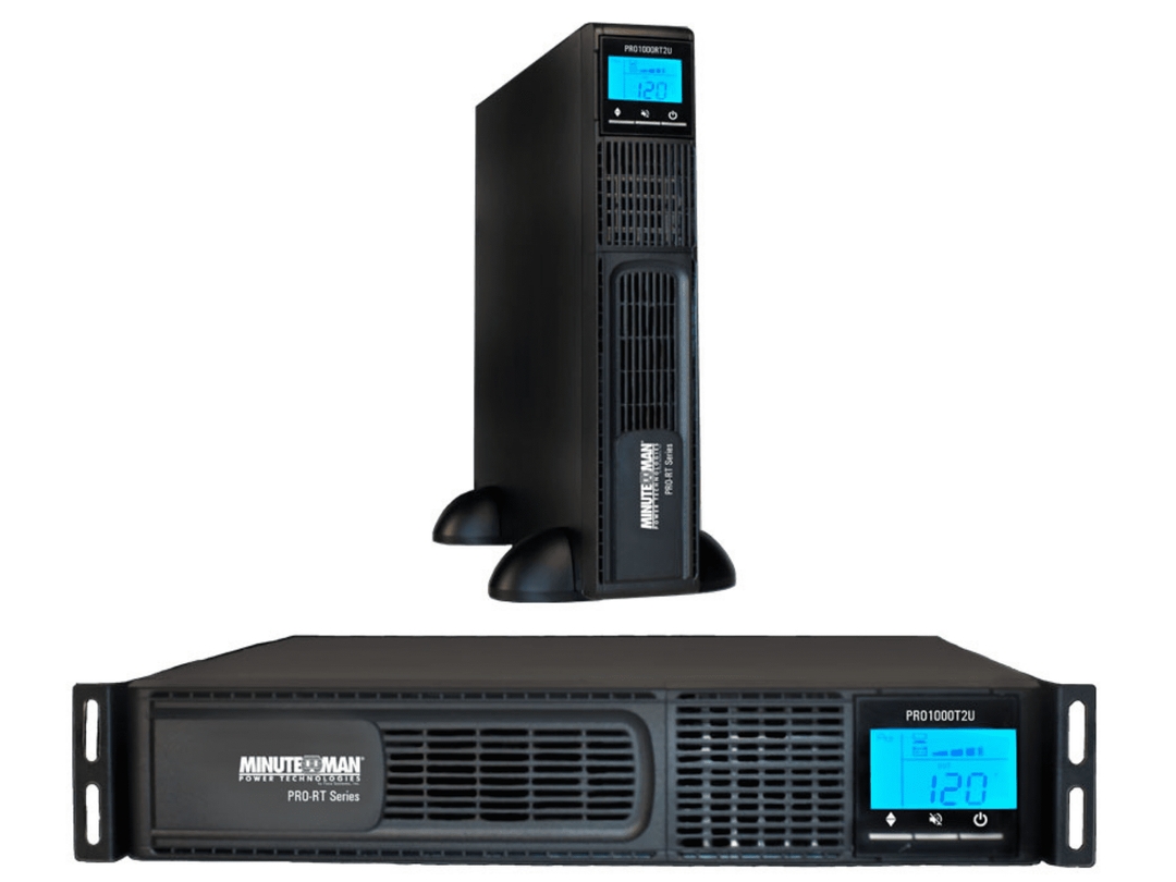 Minutemen - UPS 1500VA 1050W Rack/Tower 6 OUTLET