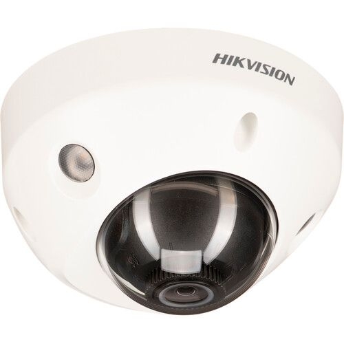 HIKVISION - Camera IP Compact Dome 4MP 4MM ColorVu IR Audio